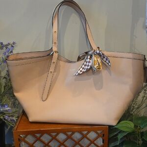 Coach Gramercy Tote Light Pink Cream NWT Massive Trendy Tote